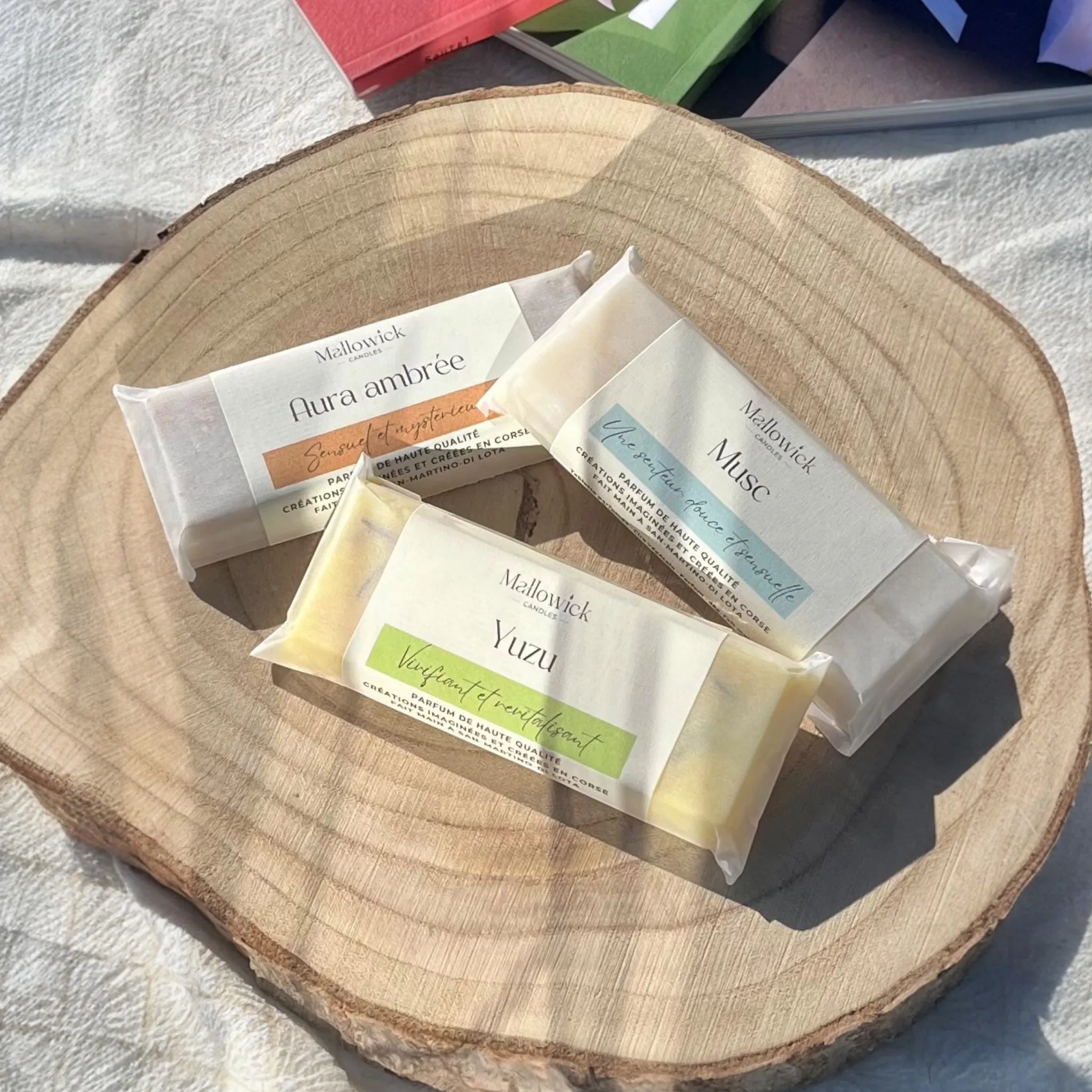 Tablette parfumée Aura ambrée