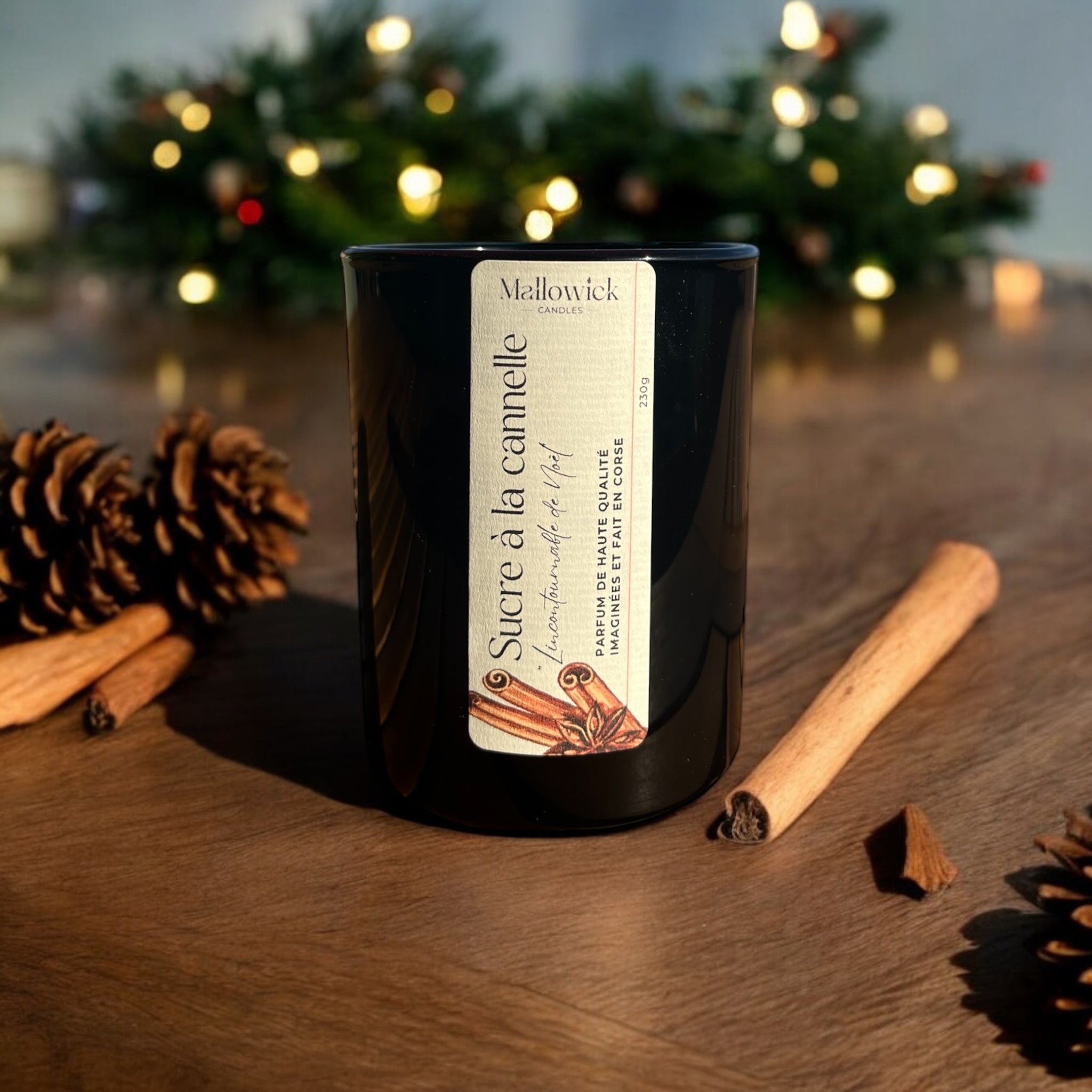 Bougie parfumée Sucre à la cannelle