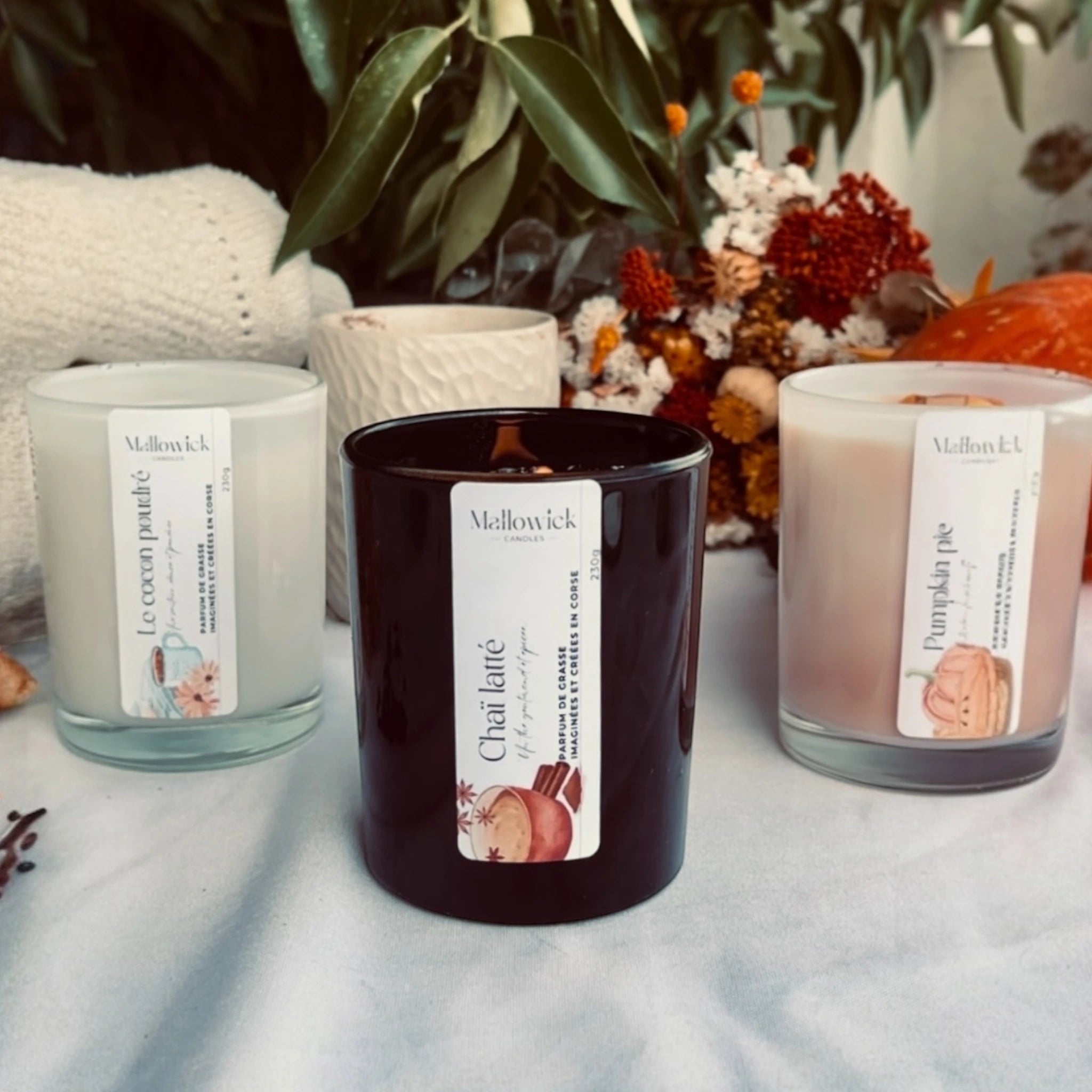 Bougie parfumée Chaï latté