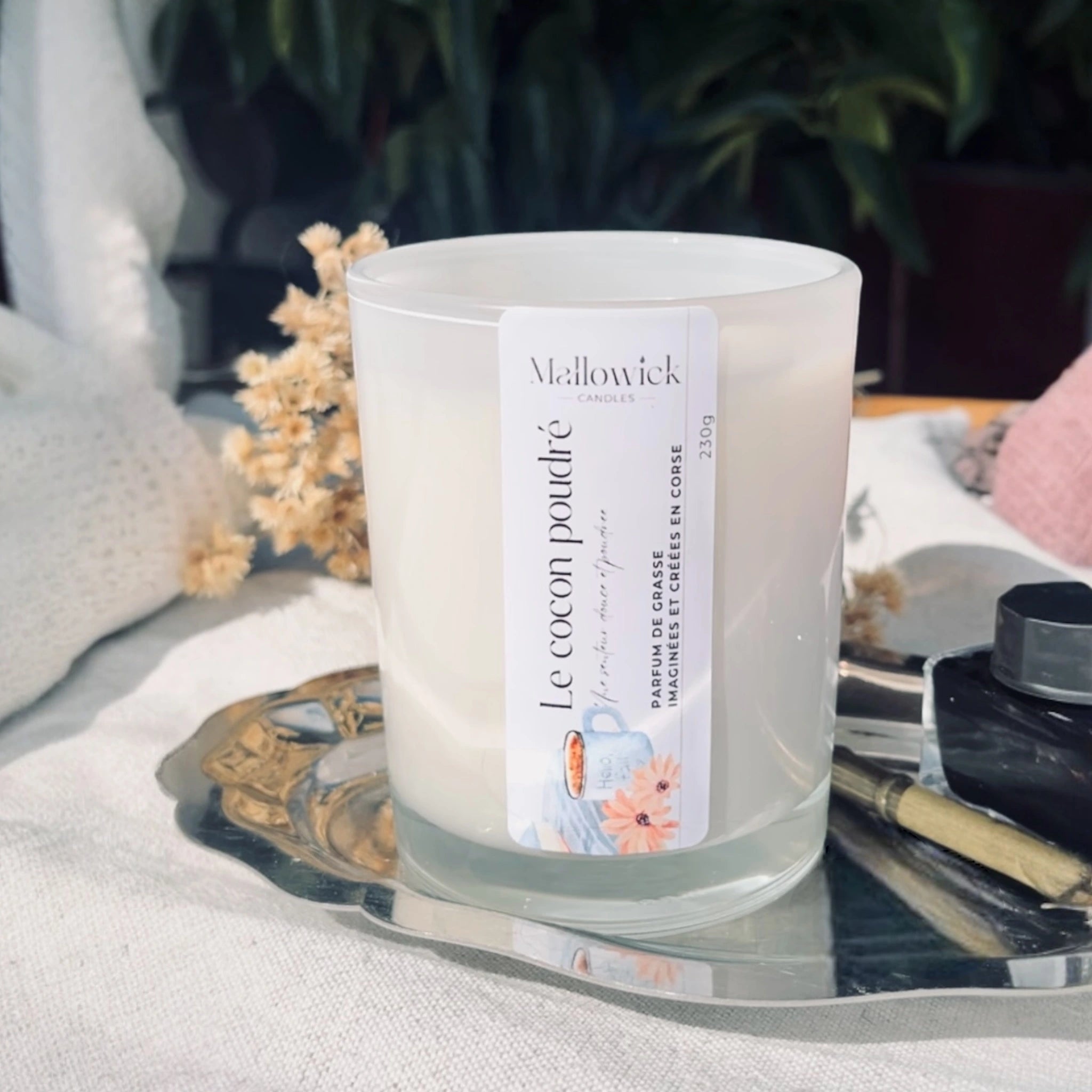 Bougie parfumée Cocon poudré