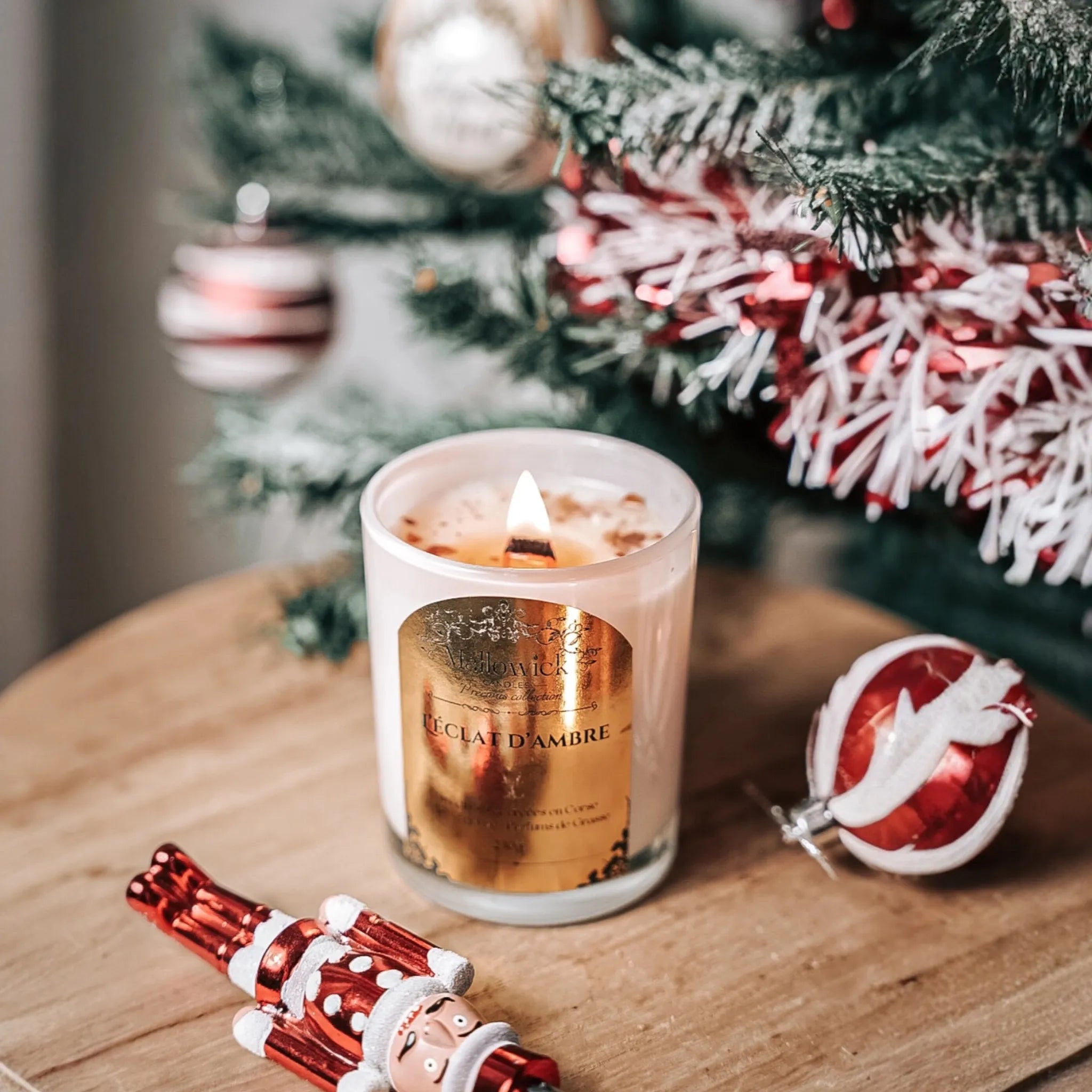 Bougie parfumée L'éclat d'ambre
