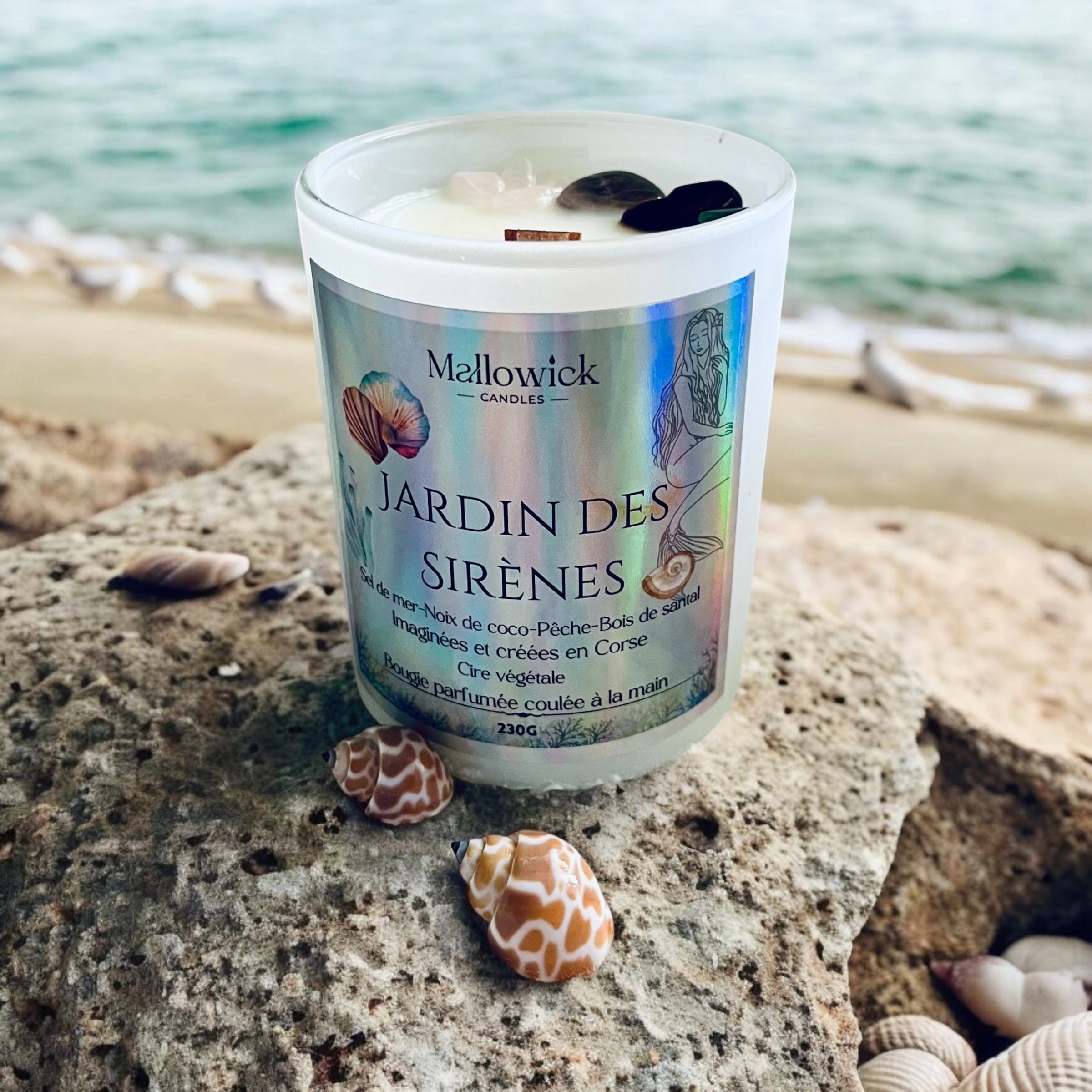 Bougie parfumée Jardin des Sirènes - Été