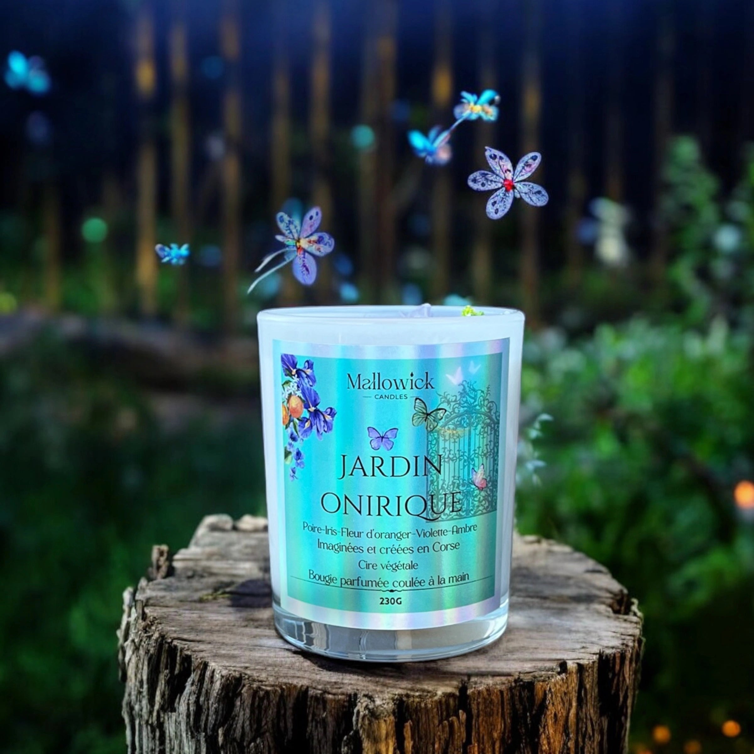 Bougie parfumée Jardin onirique - Printemps