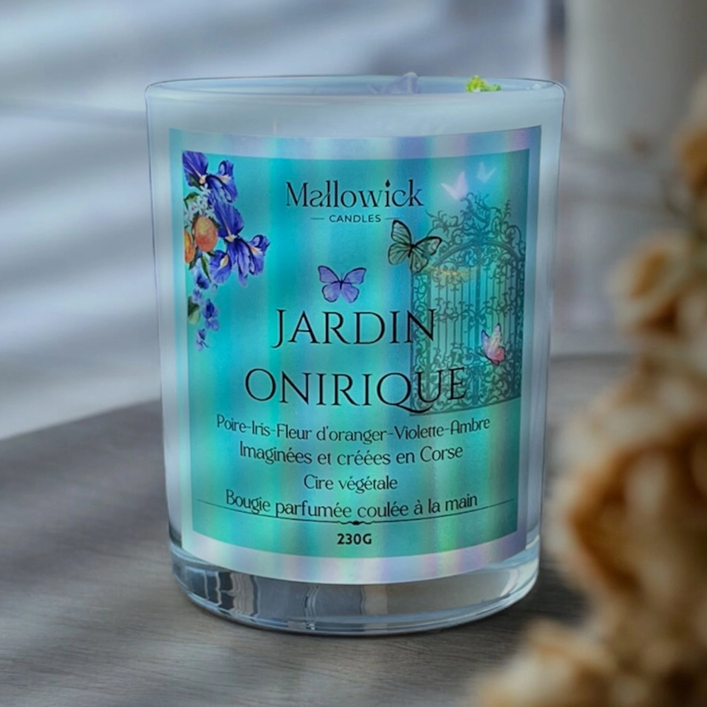 Bougie parfumée Jardin onirique - Printemps