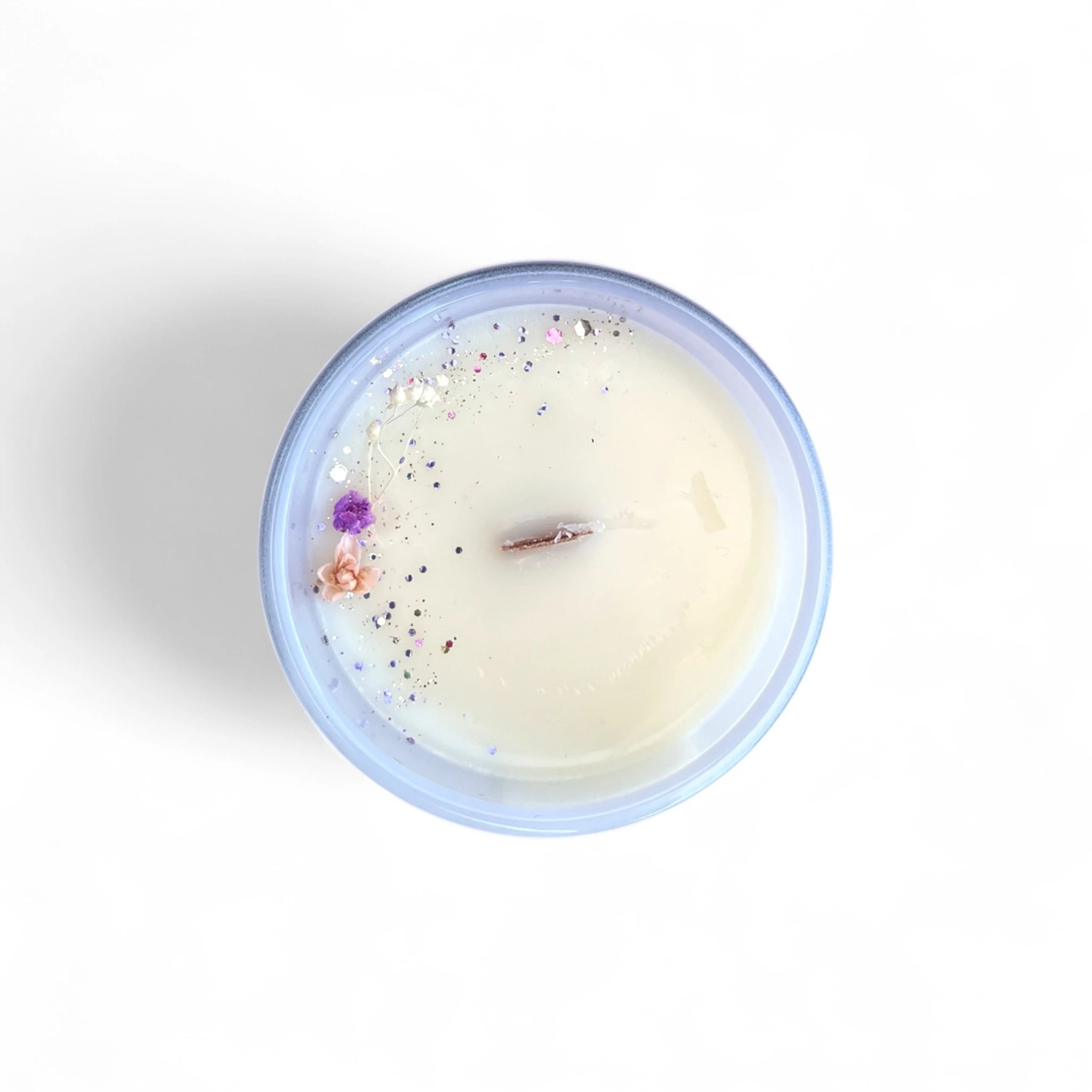 Bougie parfumée Macaron à la violette