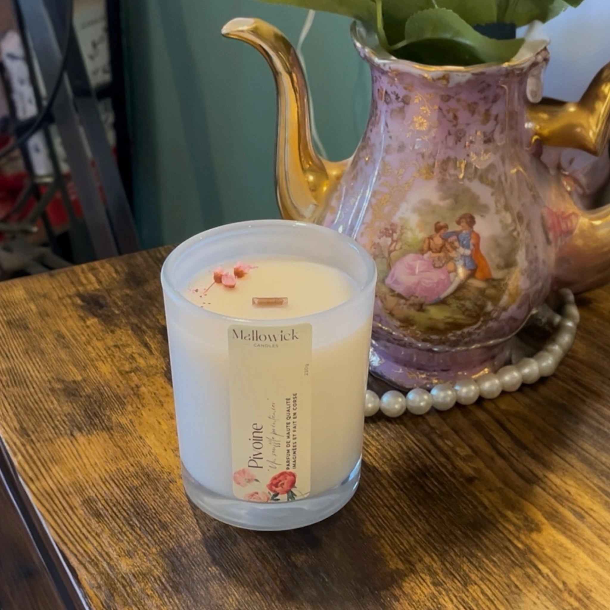 Bougie parfumée Pivoine