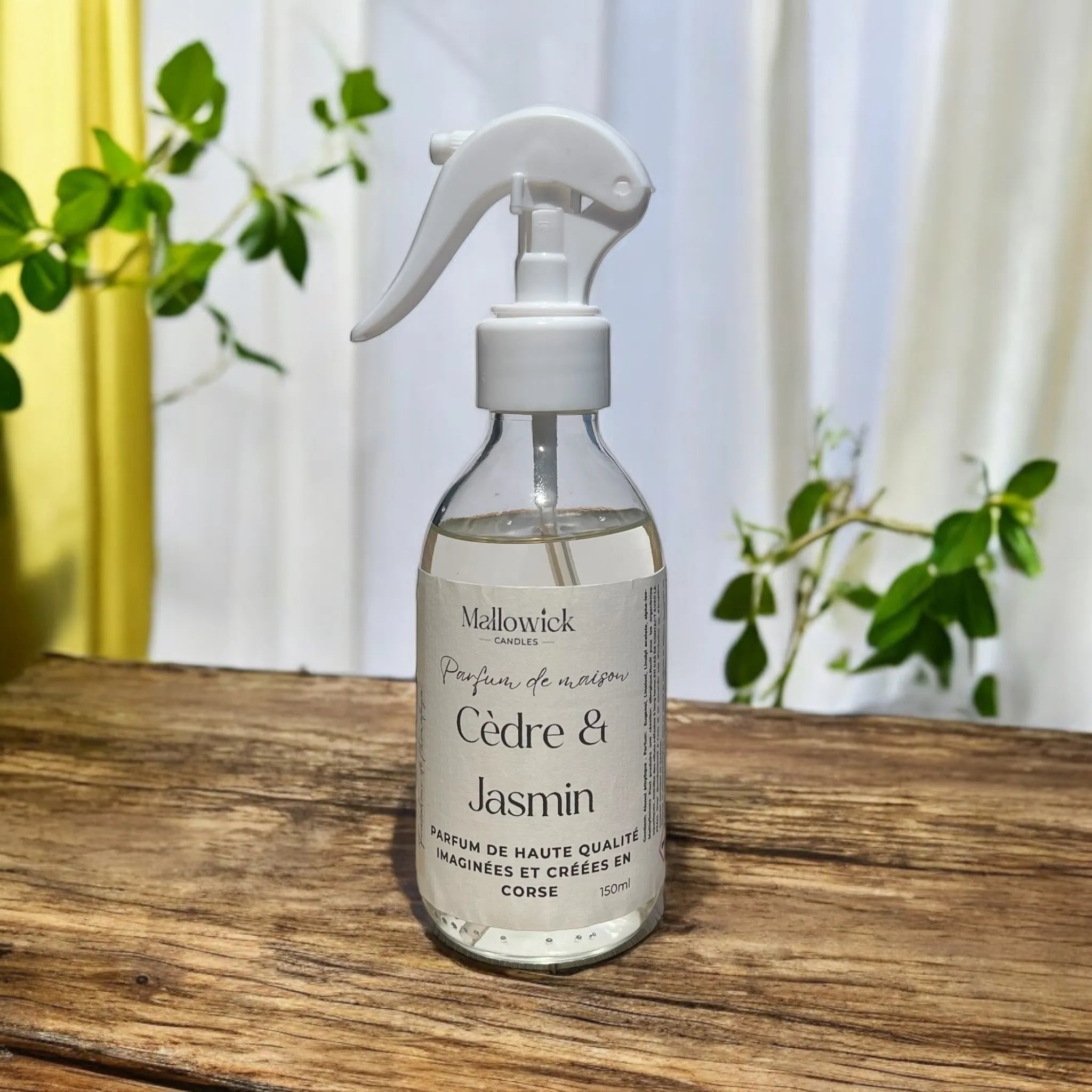 Parfum de maison Cèdre Jasmin