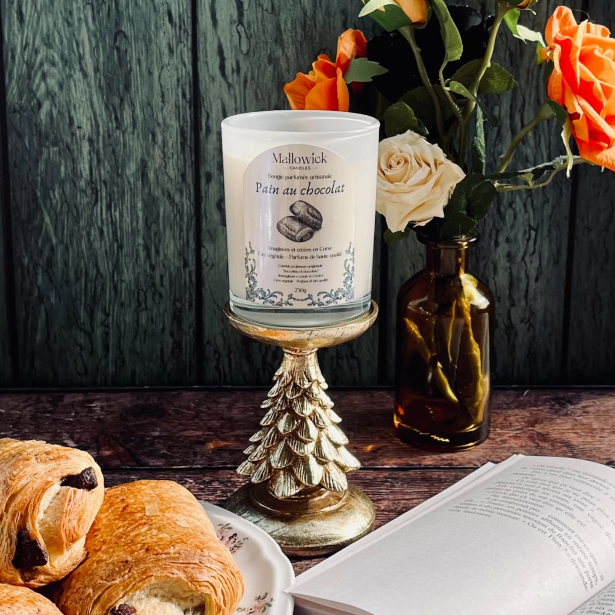 Bougie parfumée Pain au chocolat