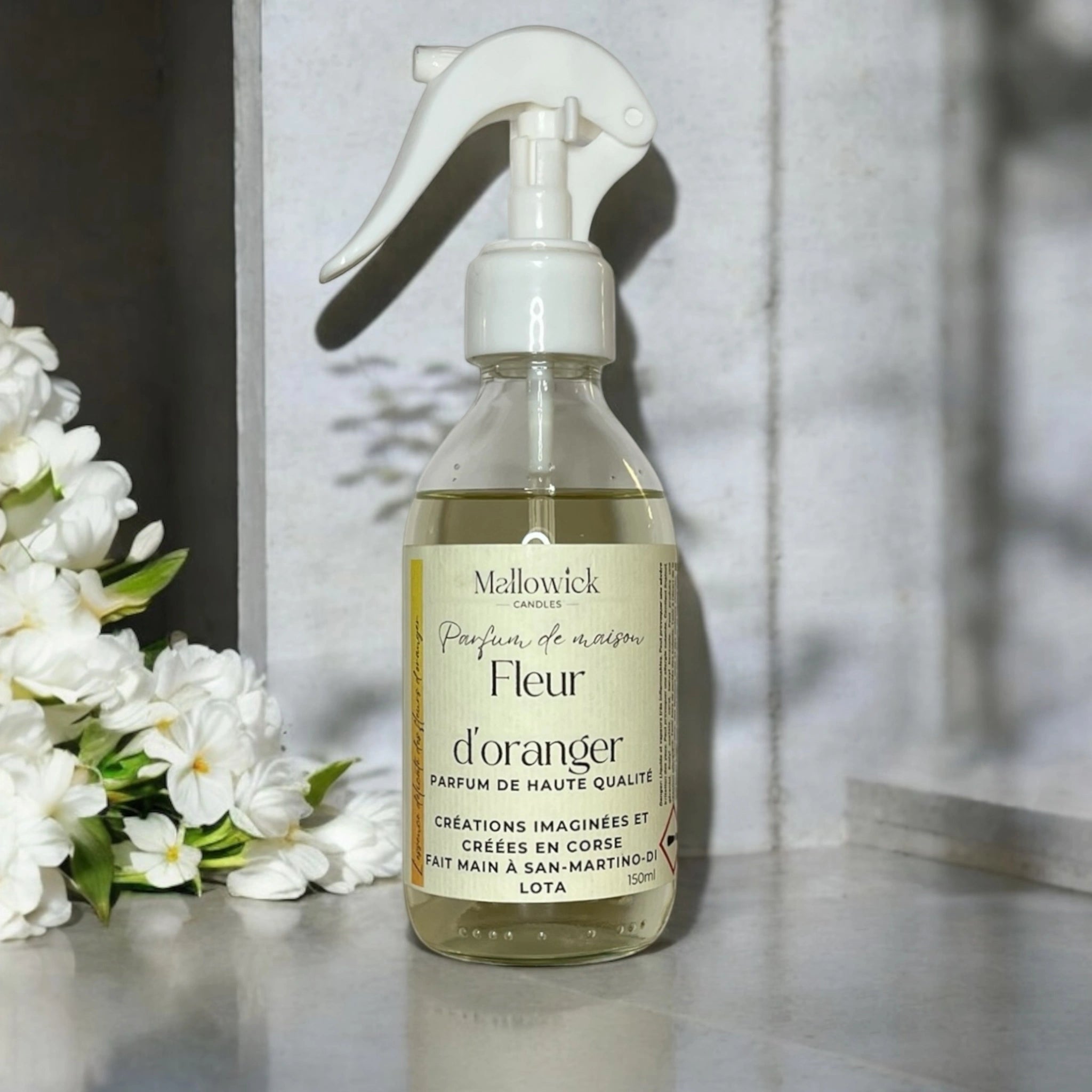 Parfum de maison Fleur d'oranger