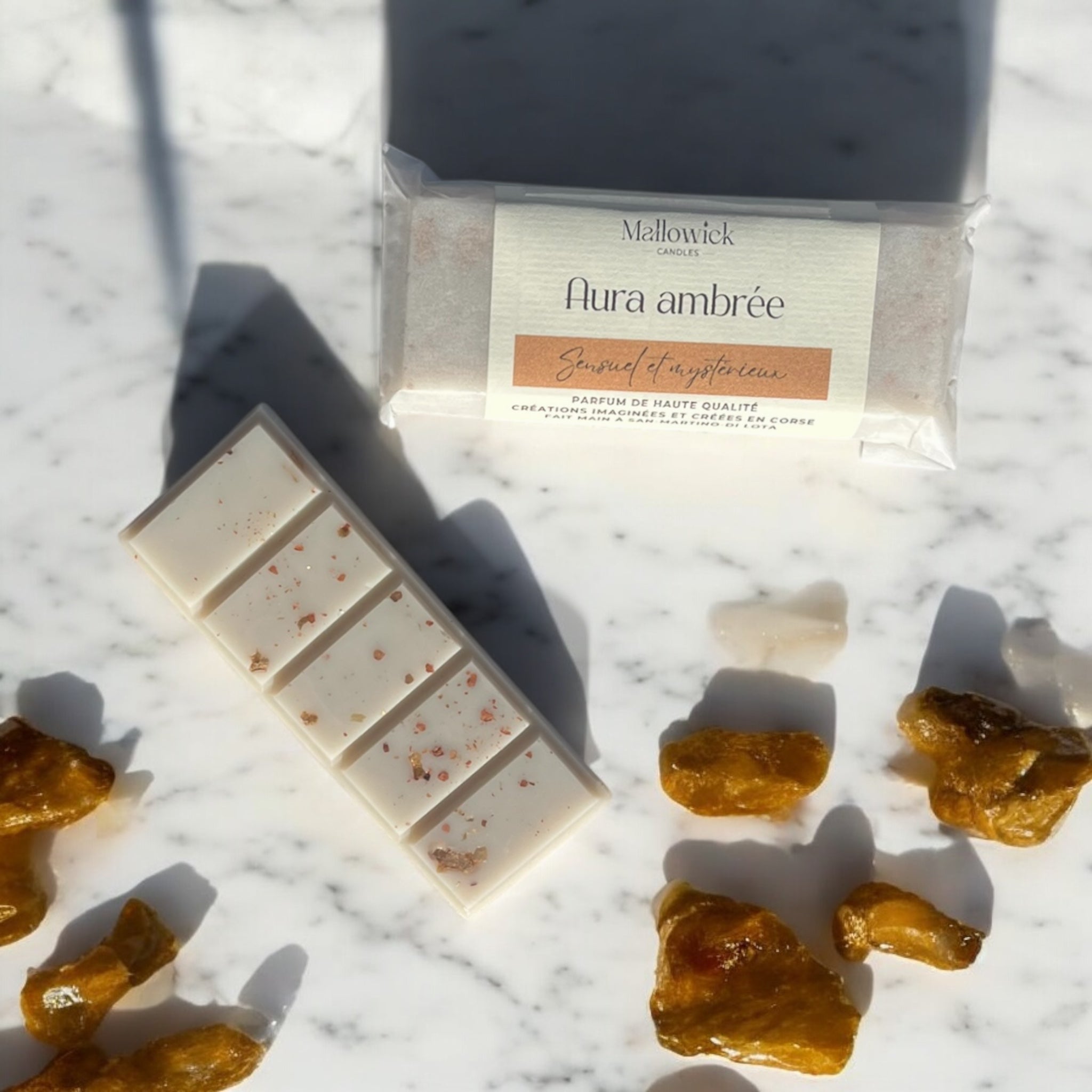 Tablette parfumée Aura ambrée