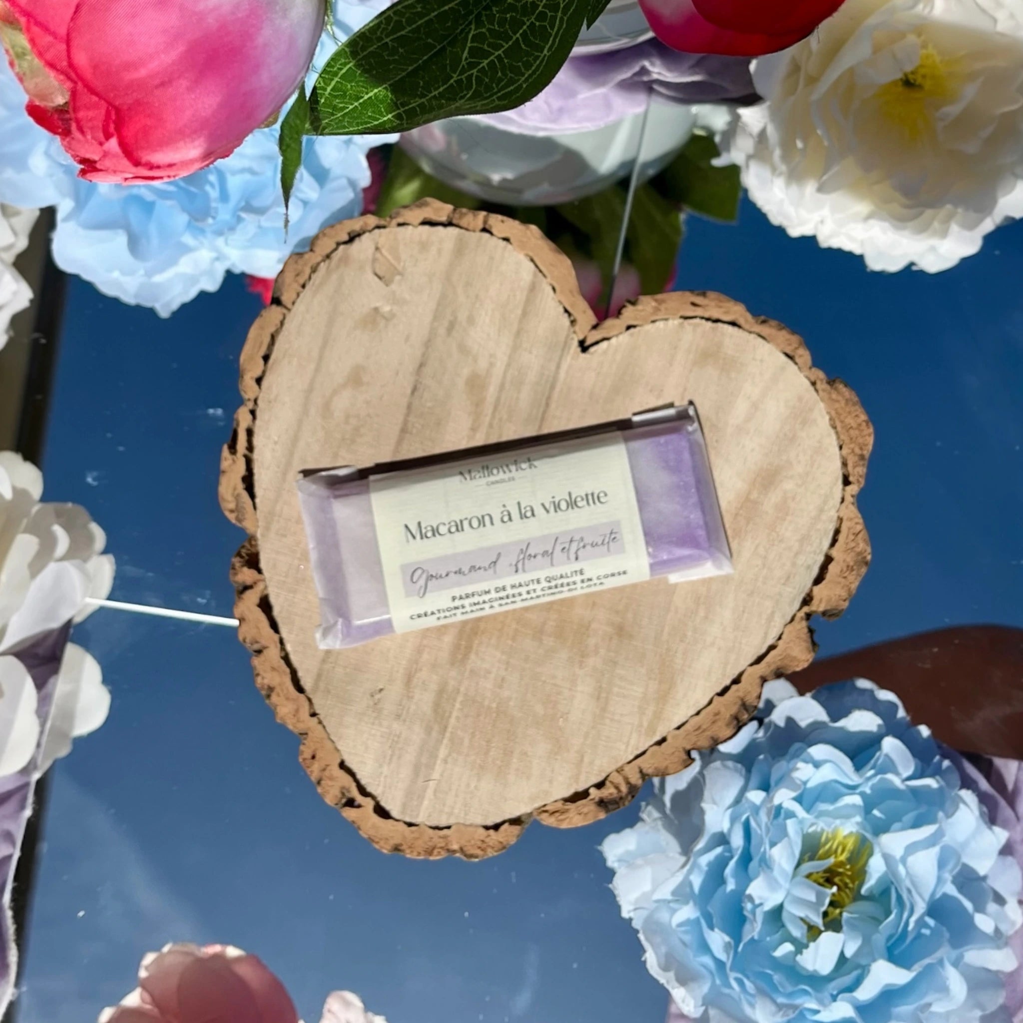 Tablette Macaron à la violette