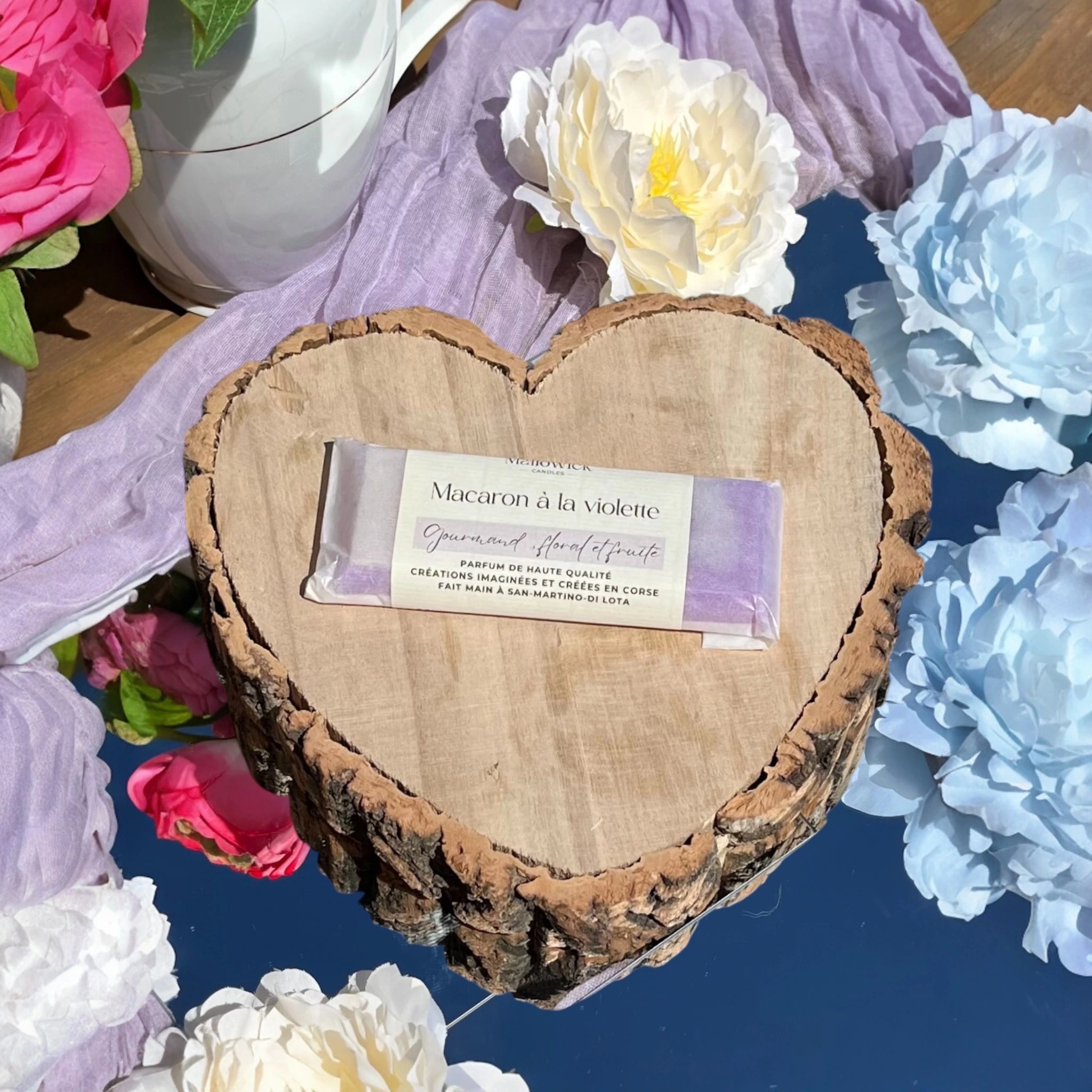 Tablette Macaron à la violette