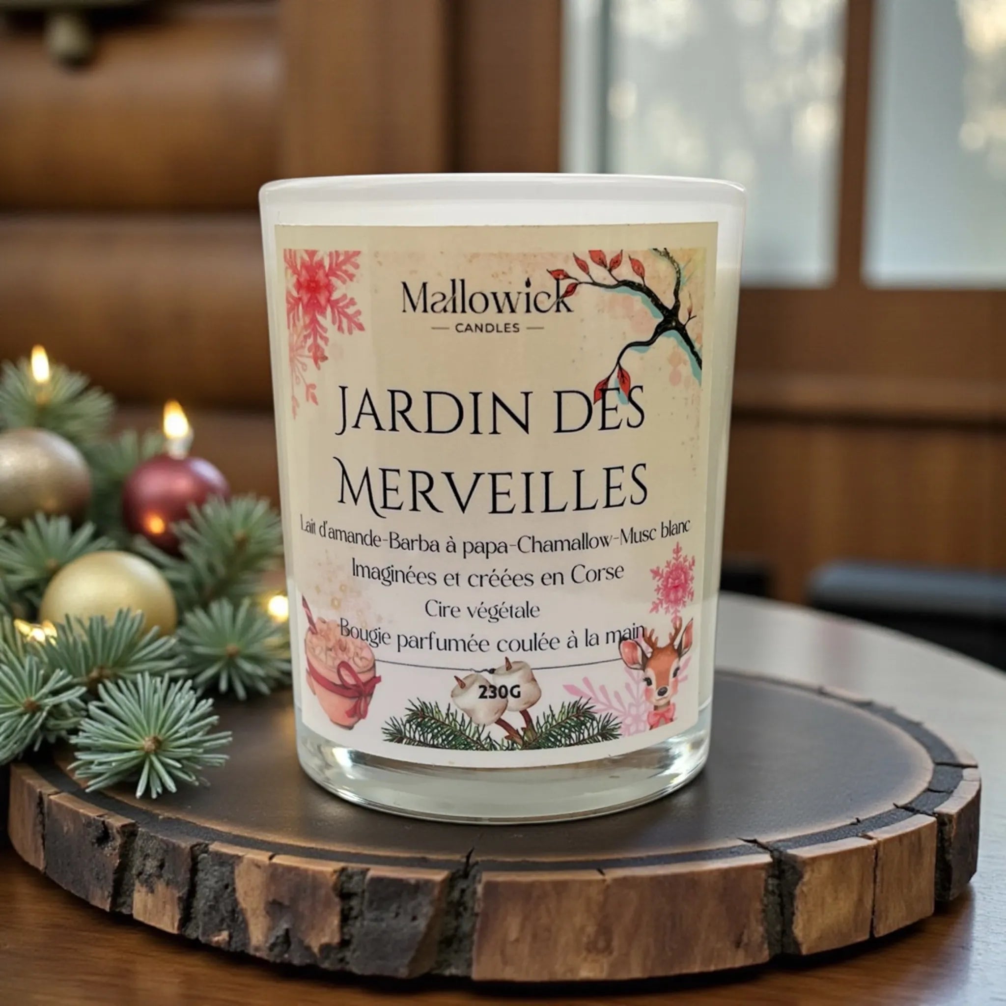 Bougie parfumée Jardin des merveilles
