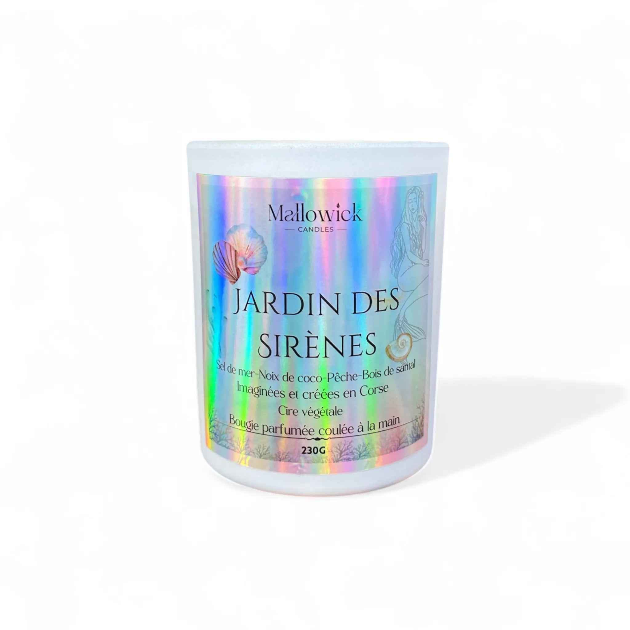 Bougie parfumée Jardin des Sirènes - Été